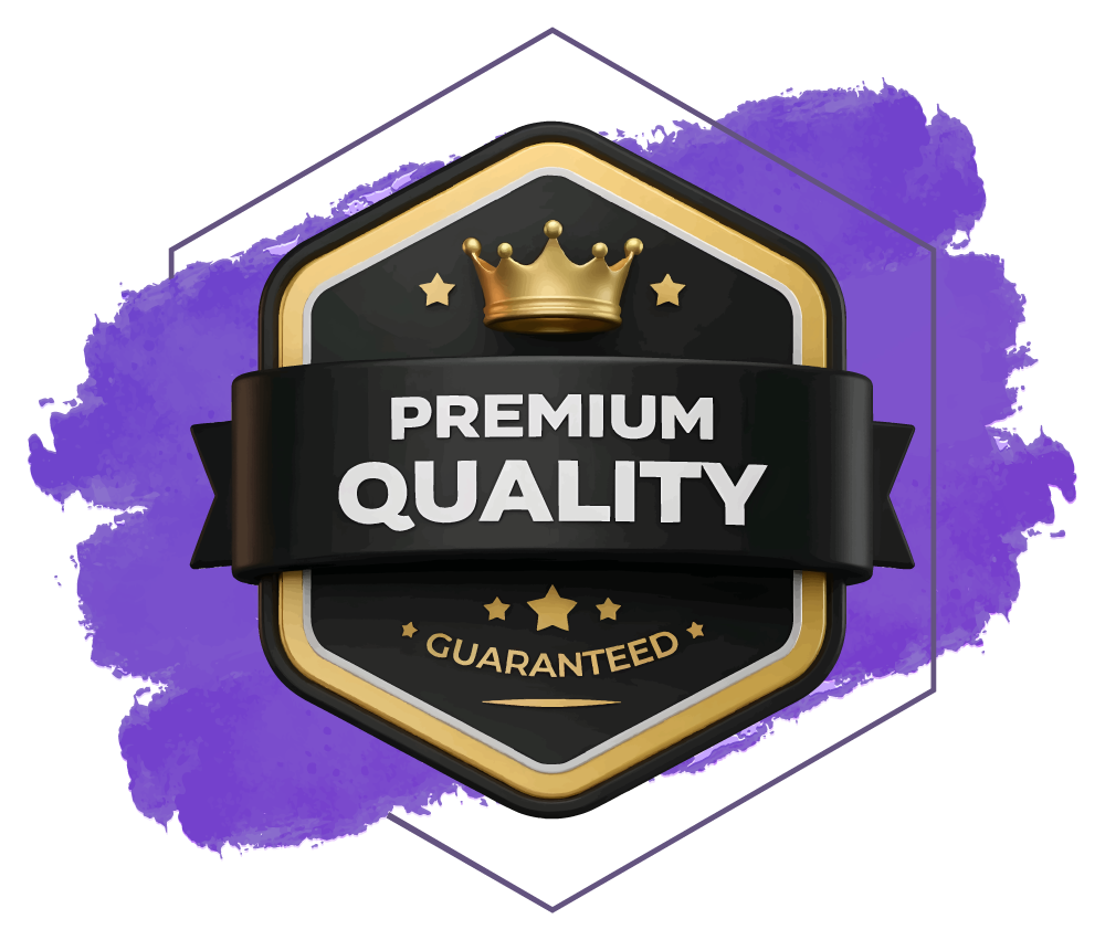 <p>Quality guarantee</p>